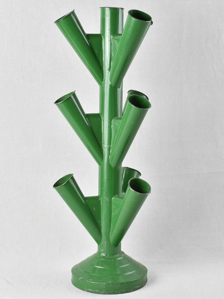 Florist vase with green patina - 9 vases 31½"