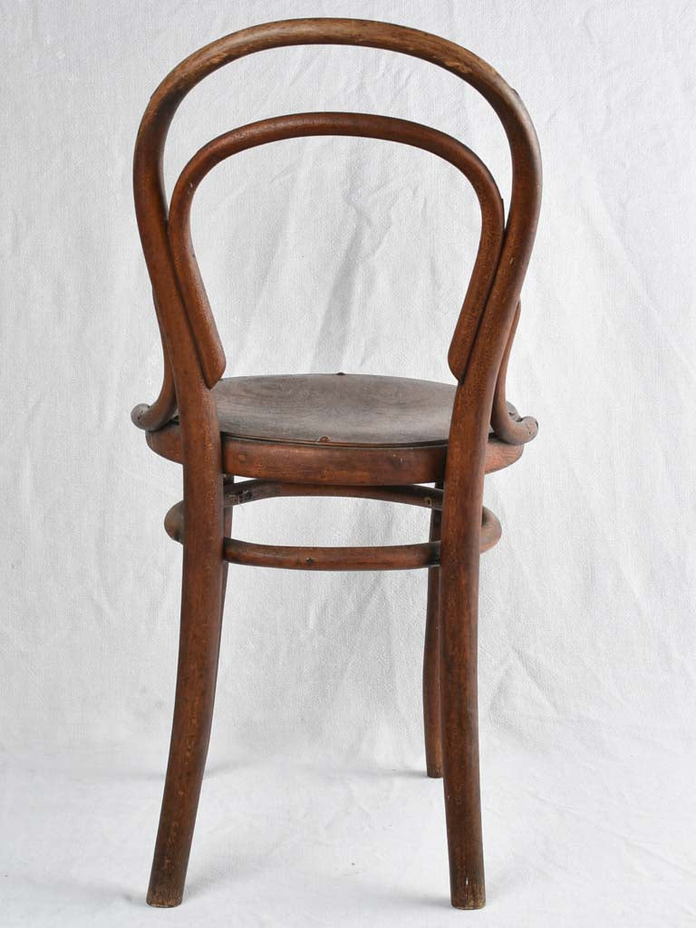 Pair of early 20th century bentwood bistro chairs