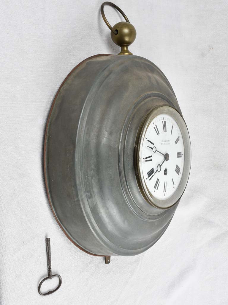 Nineteenth-century Paul Garnier station clock