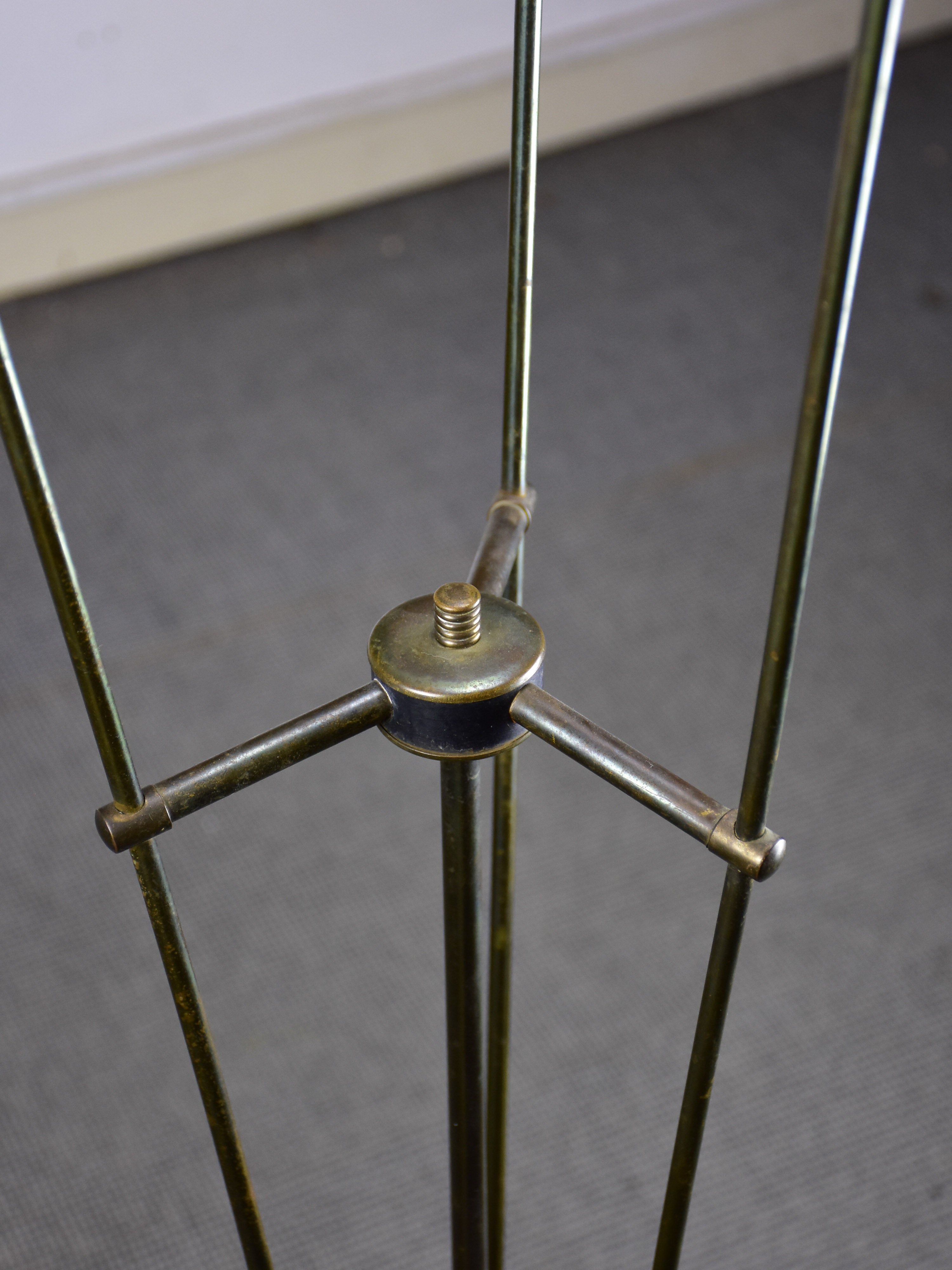 Mid-century floor lamp - three lights