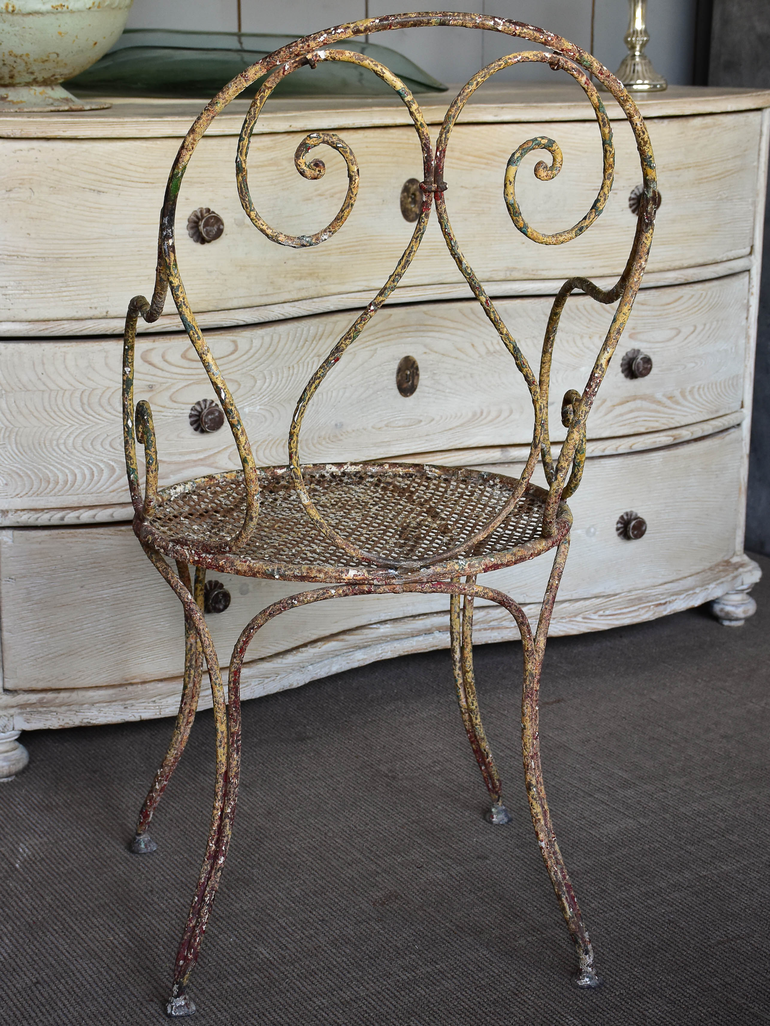 Romantic French garden armchair