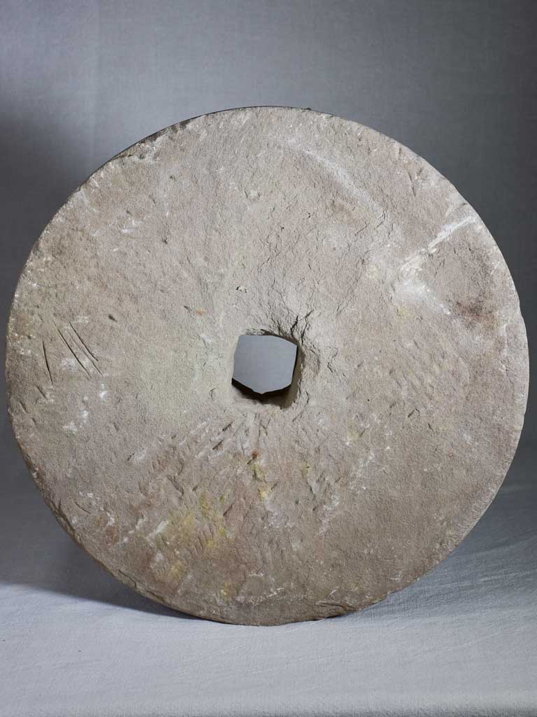 Antique French millstone - 18½"