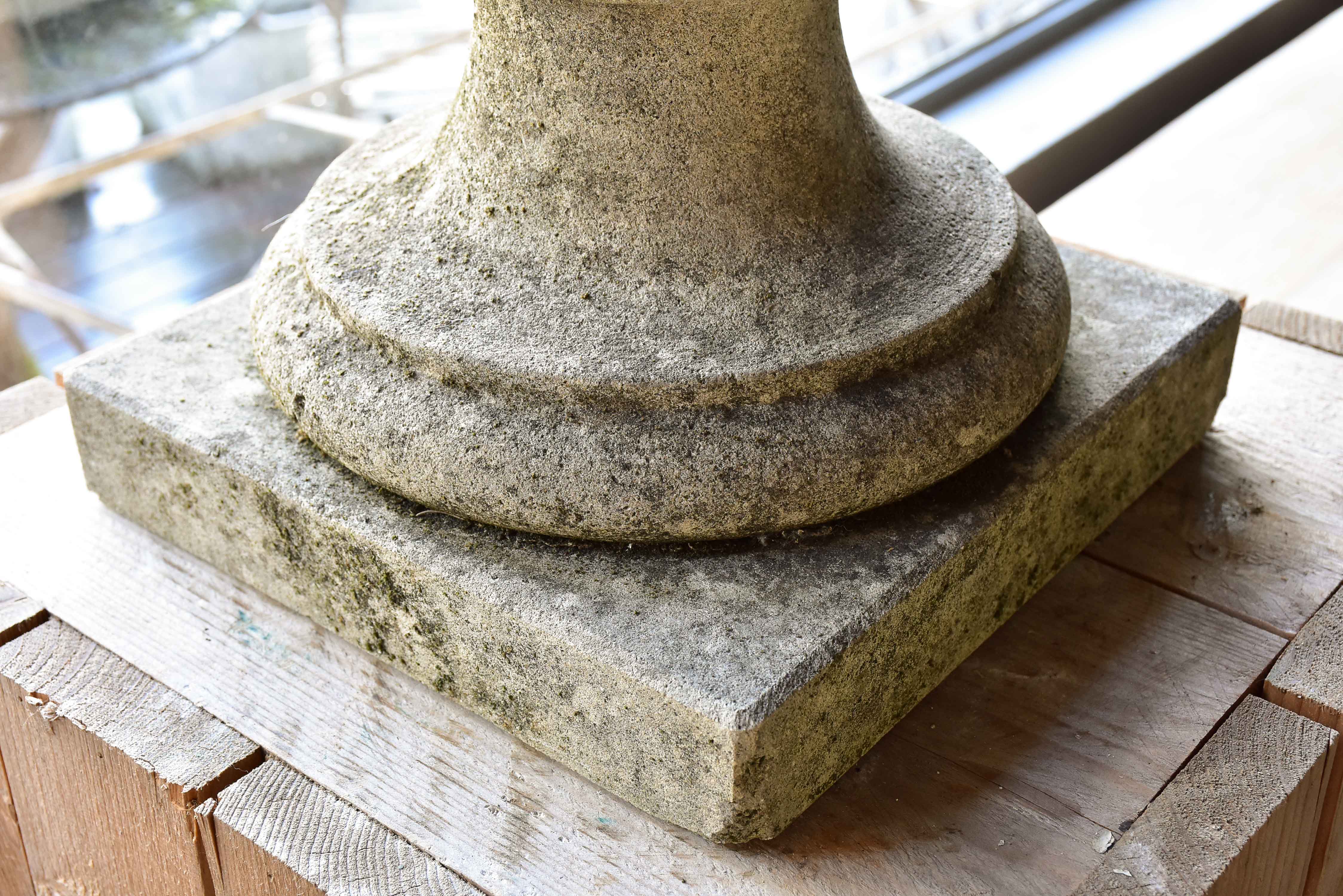 Pair of antique Italian stone garden urns