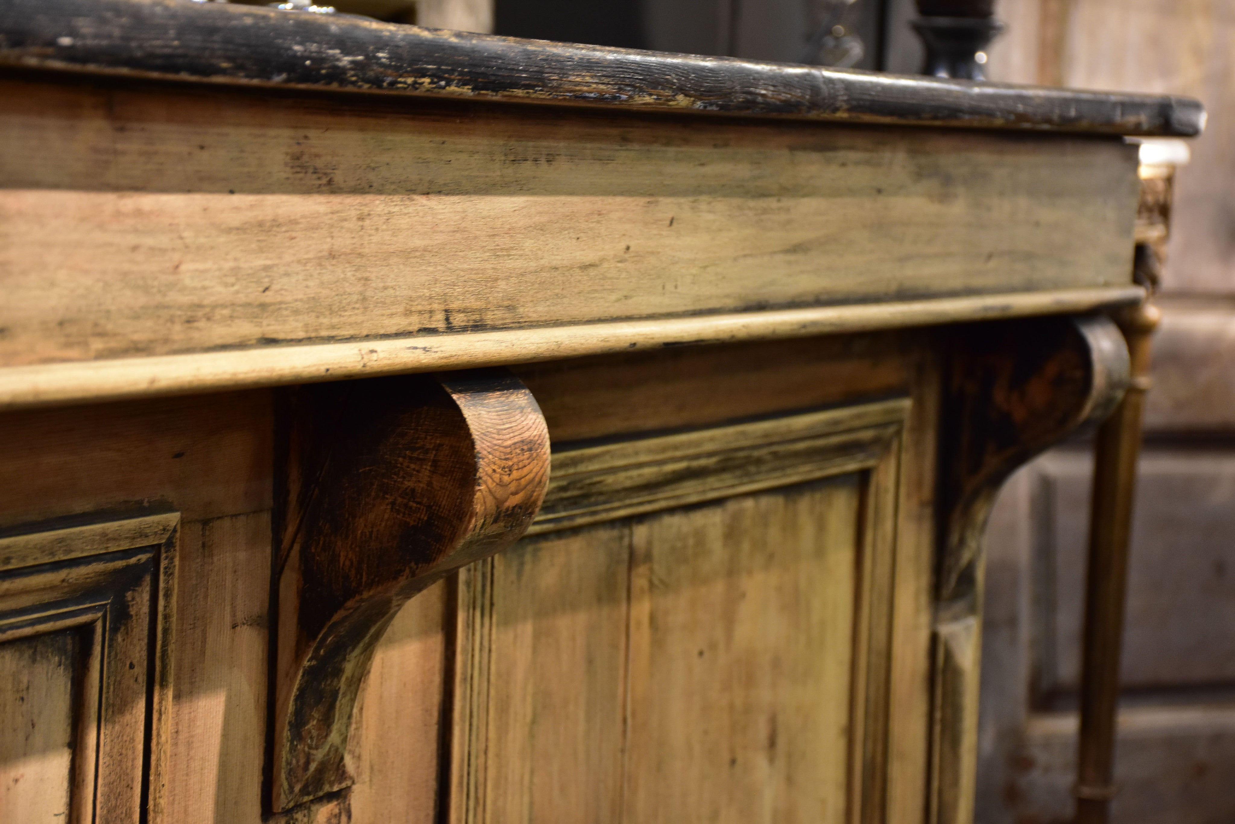 19th century French bakery counter