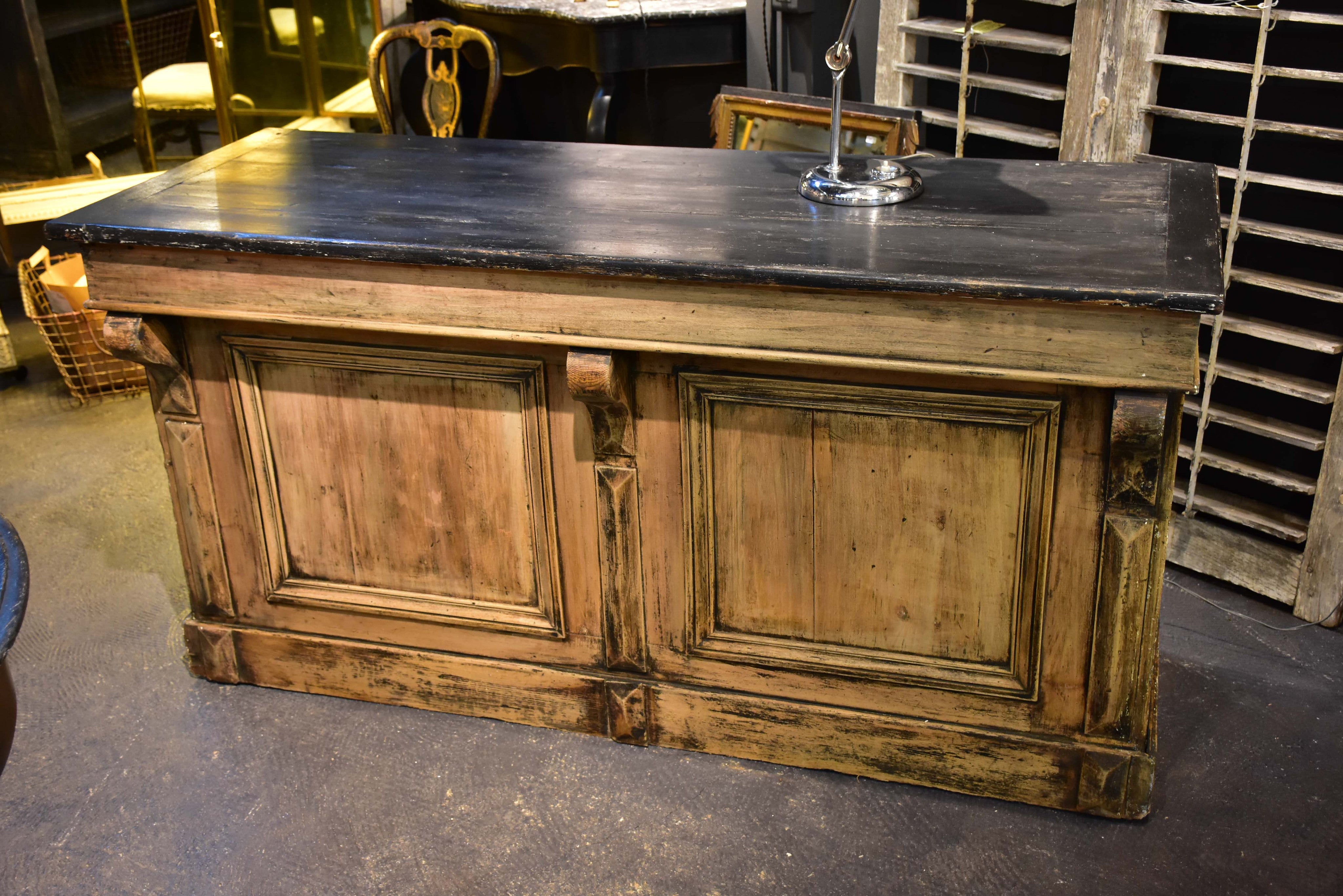 19th century French bakery counter