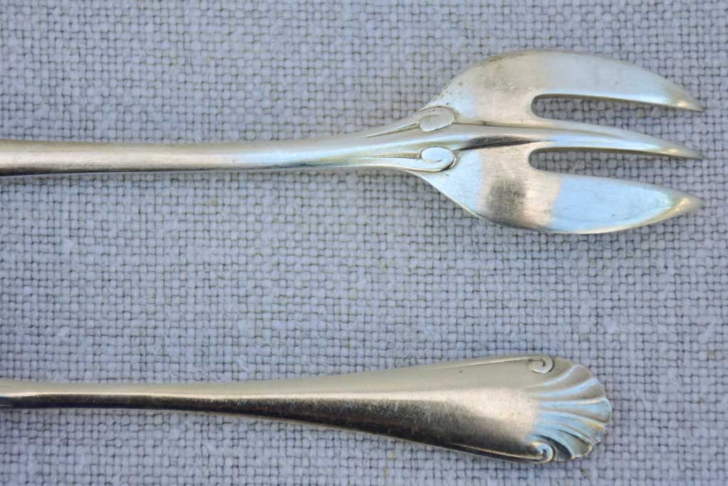 1920's Christofle silver plate cutlery set