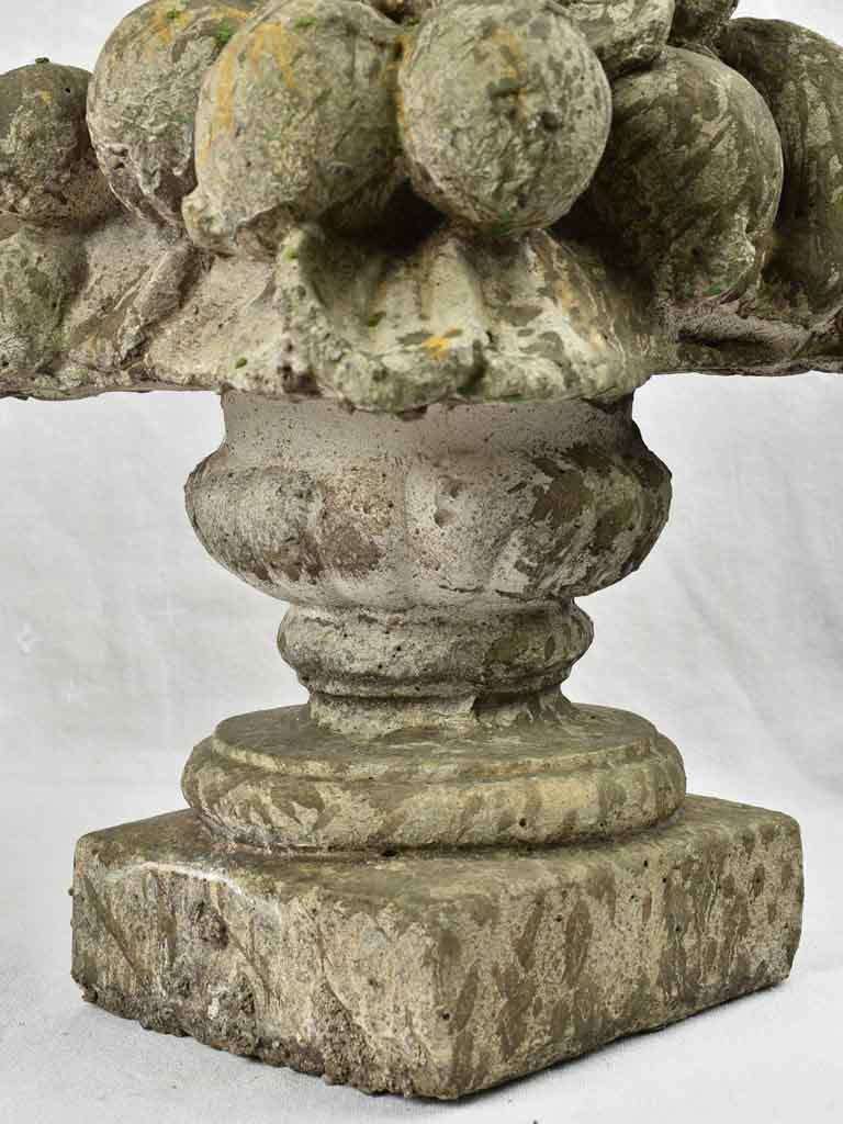 Attractive classic fruit display porch finial