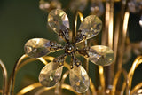 1970’s marguerite flower chandelier