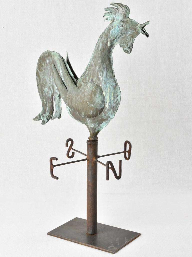 19th century French weathervane rooster