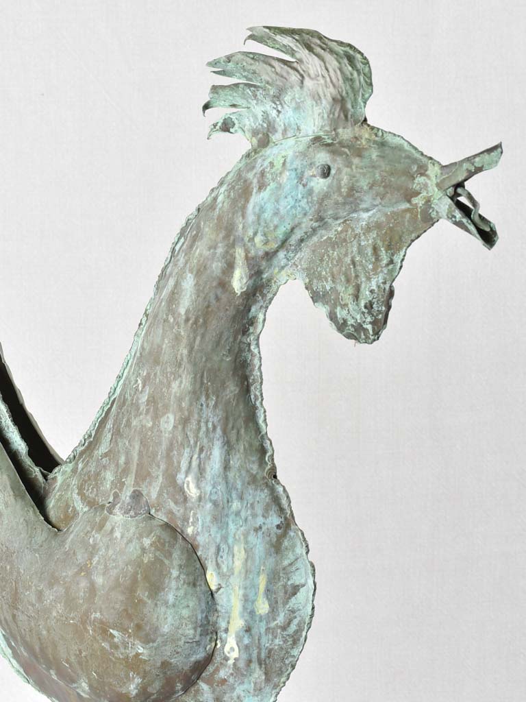 19th century French weathervane rooster