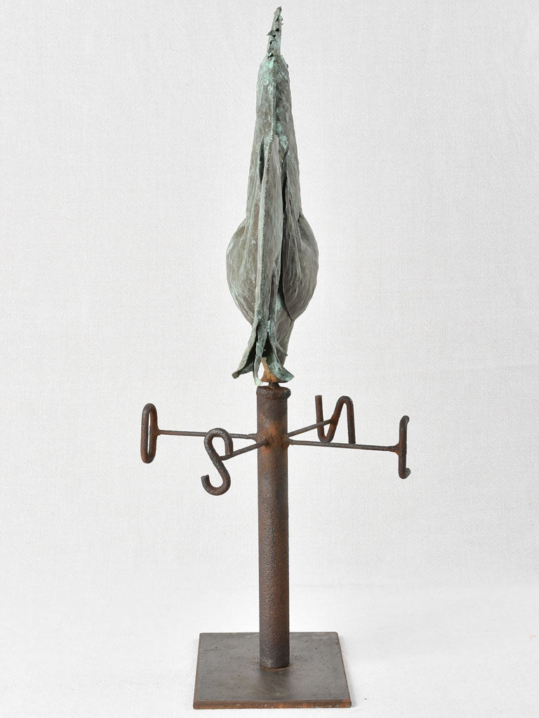 19th century French weathervane rooster