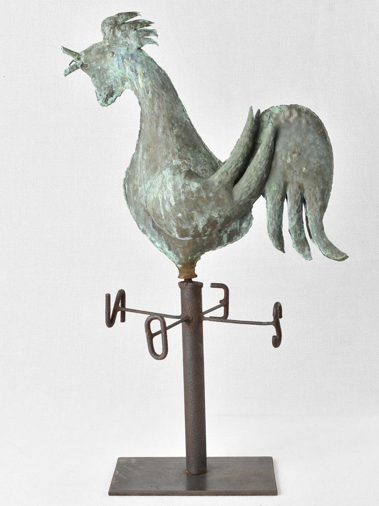 19th century French weathervane rooster