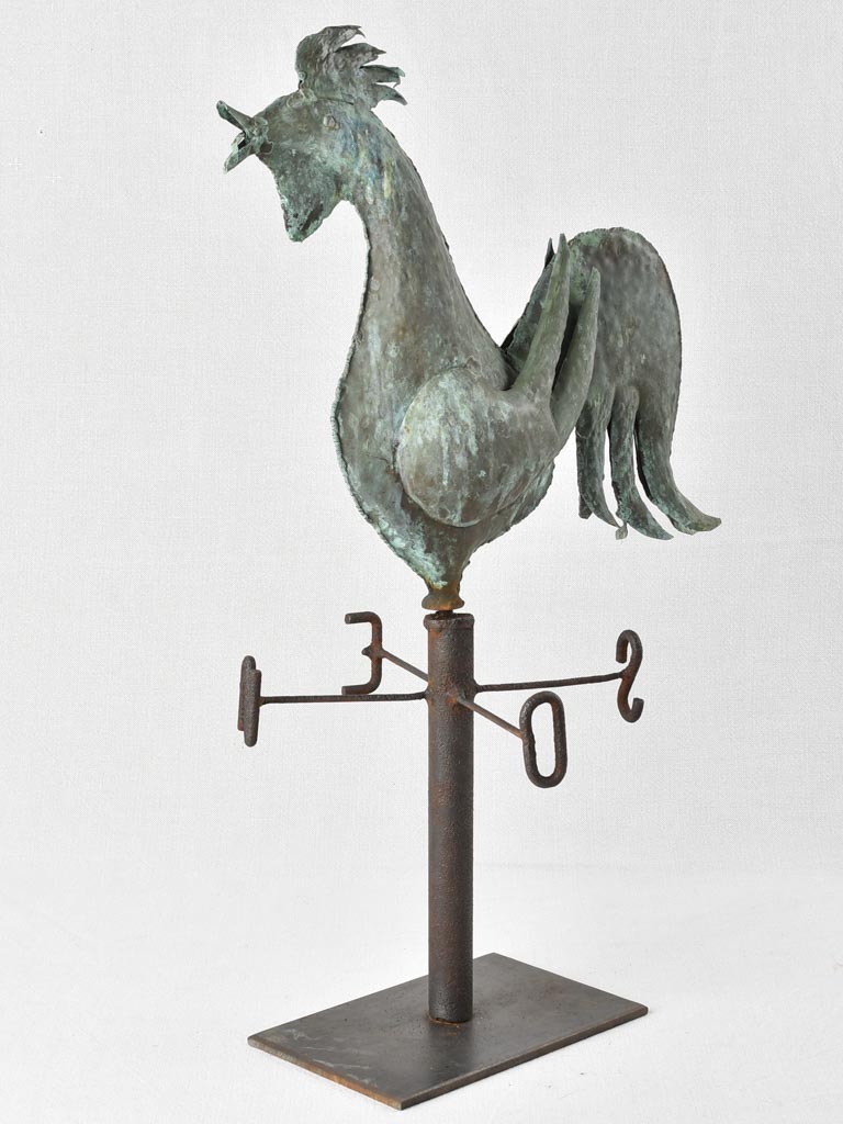 19th century French weathervane rooster