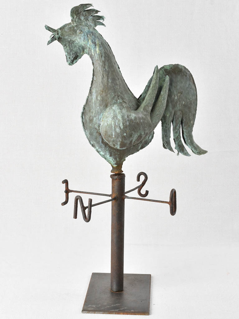 19th century French weathervane rooster