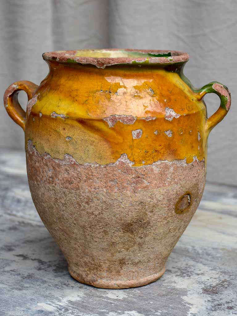 Rustic French confit pot 10 ¼"