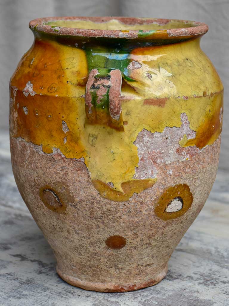 Rustic French confit pot 10 ¼"