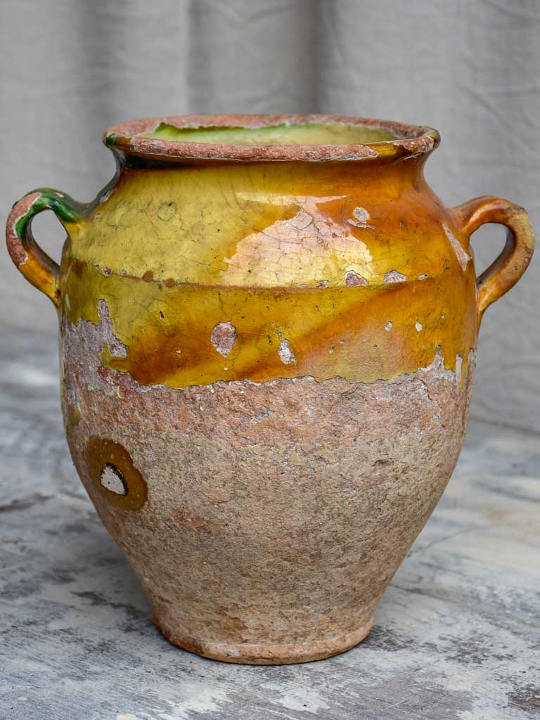 Rustic French confit pot 10 ¼"