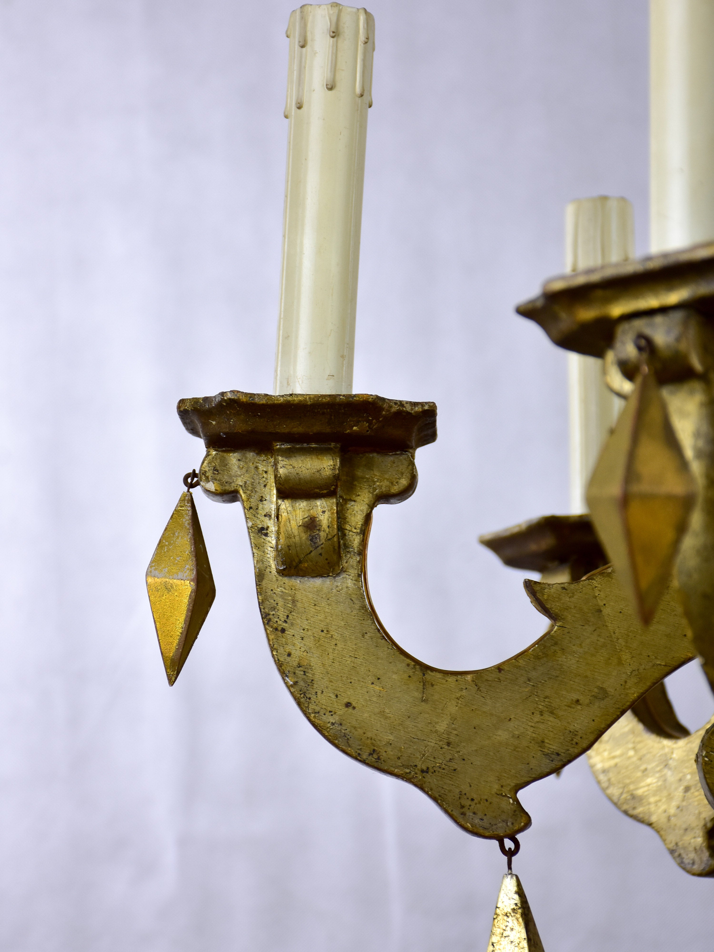 18th Century Italian chandelier - gold finish