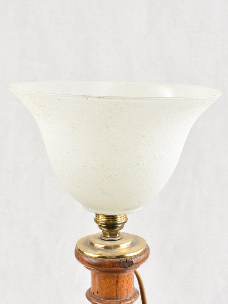 European-wired antique table lamps