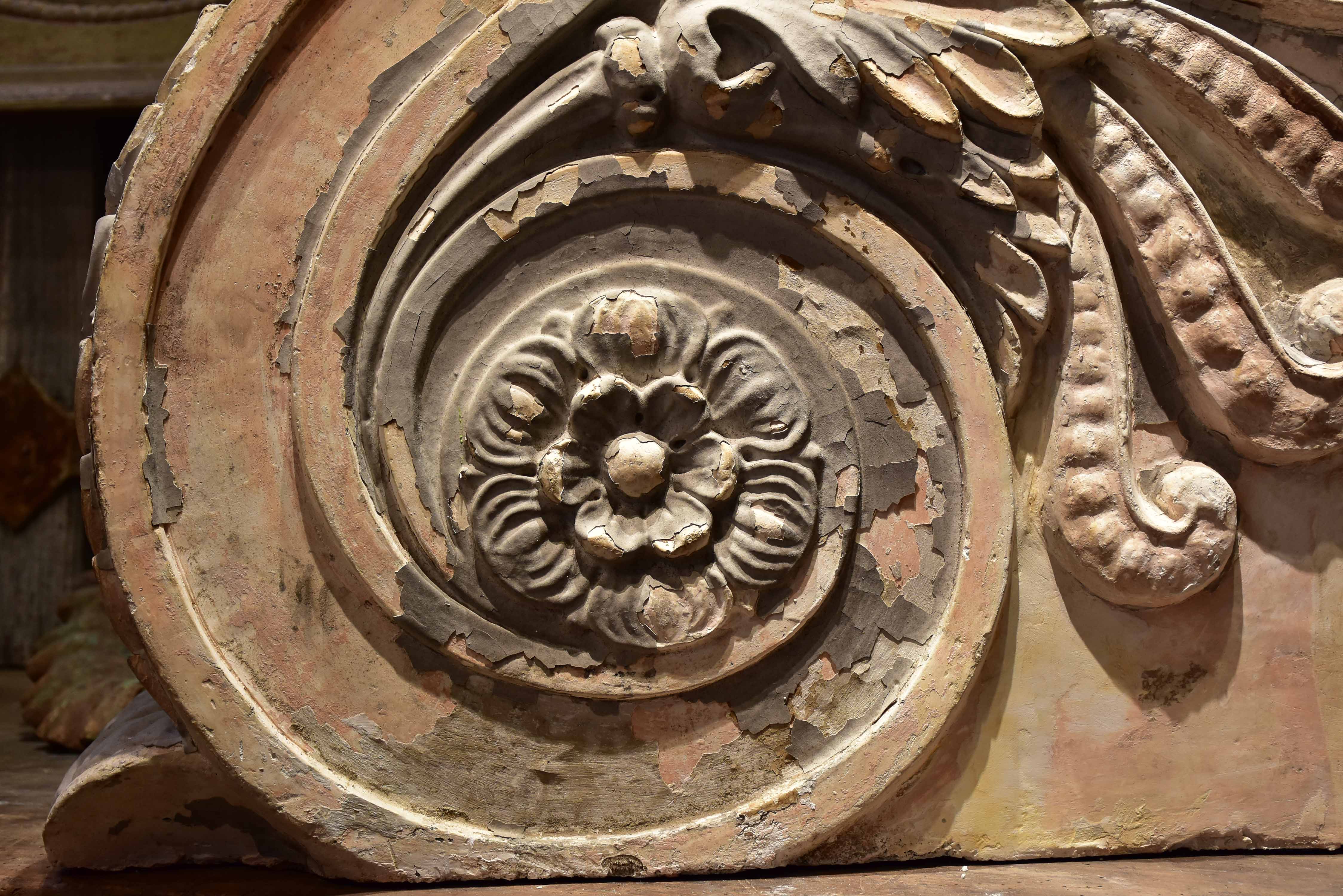 Two large French corbels from the late 18th century