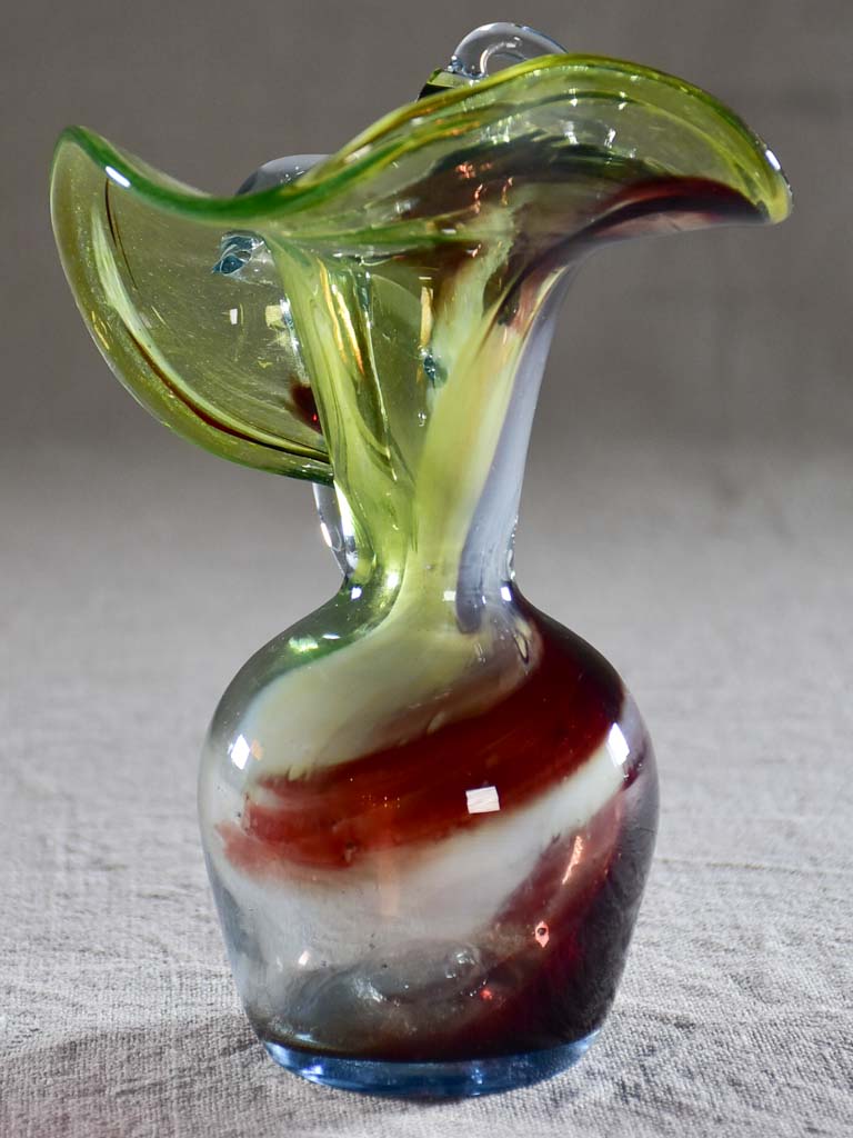 Vintage blown glass vase