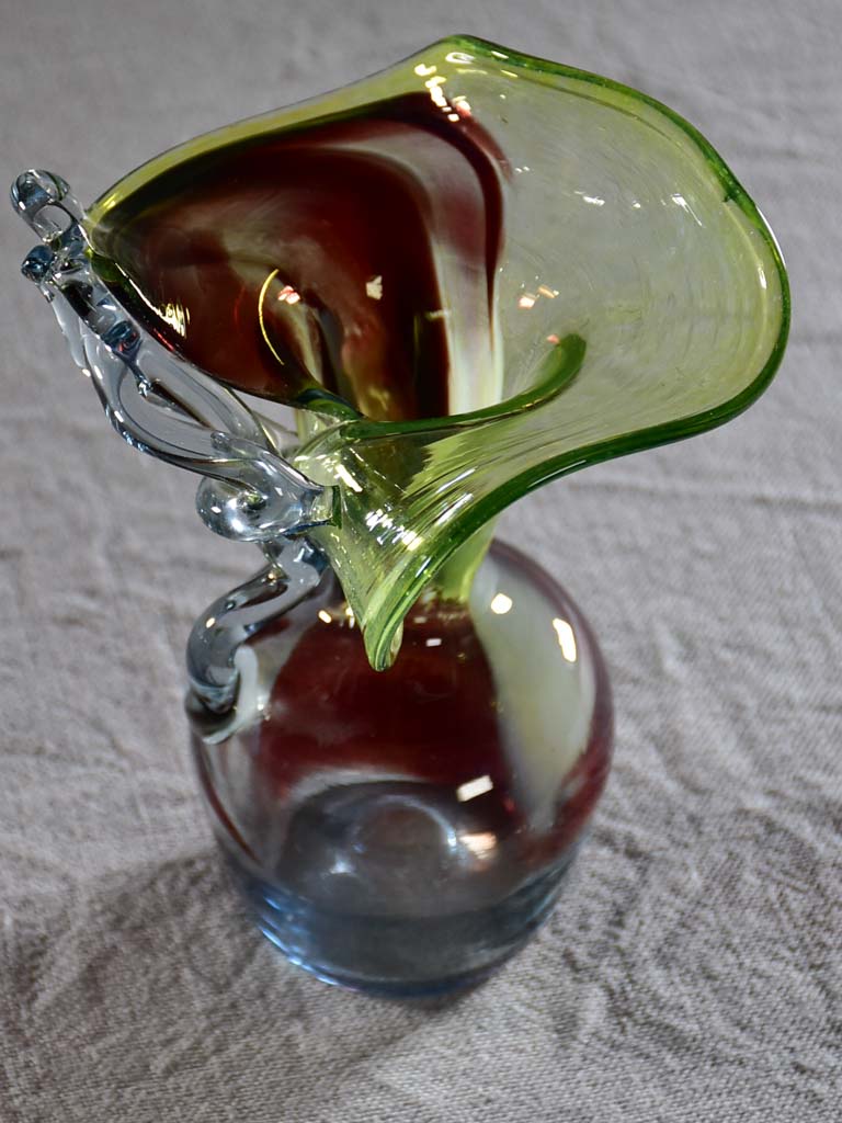 Vintage blown glass vase