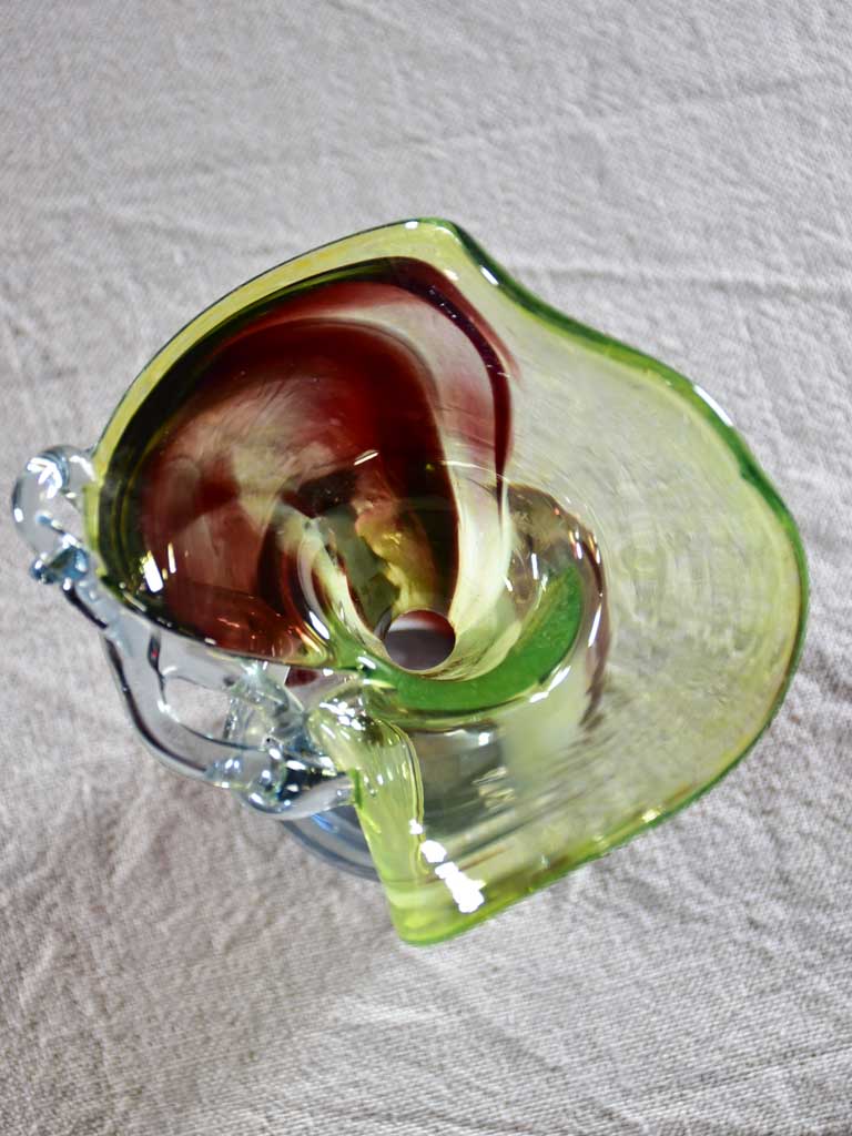 Vintage blown glass vase