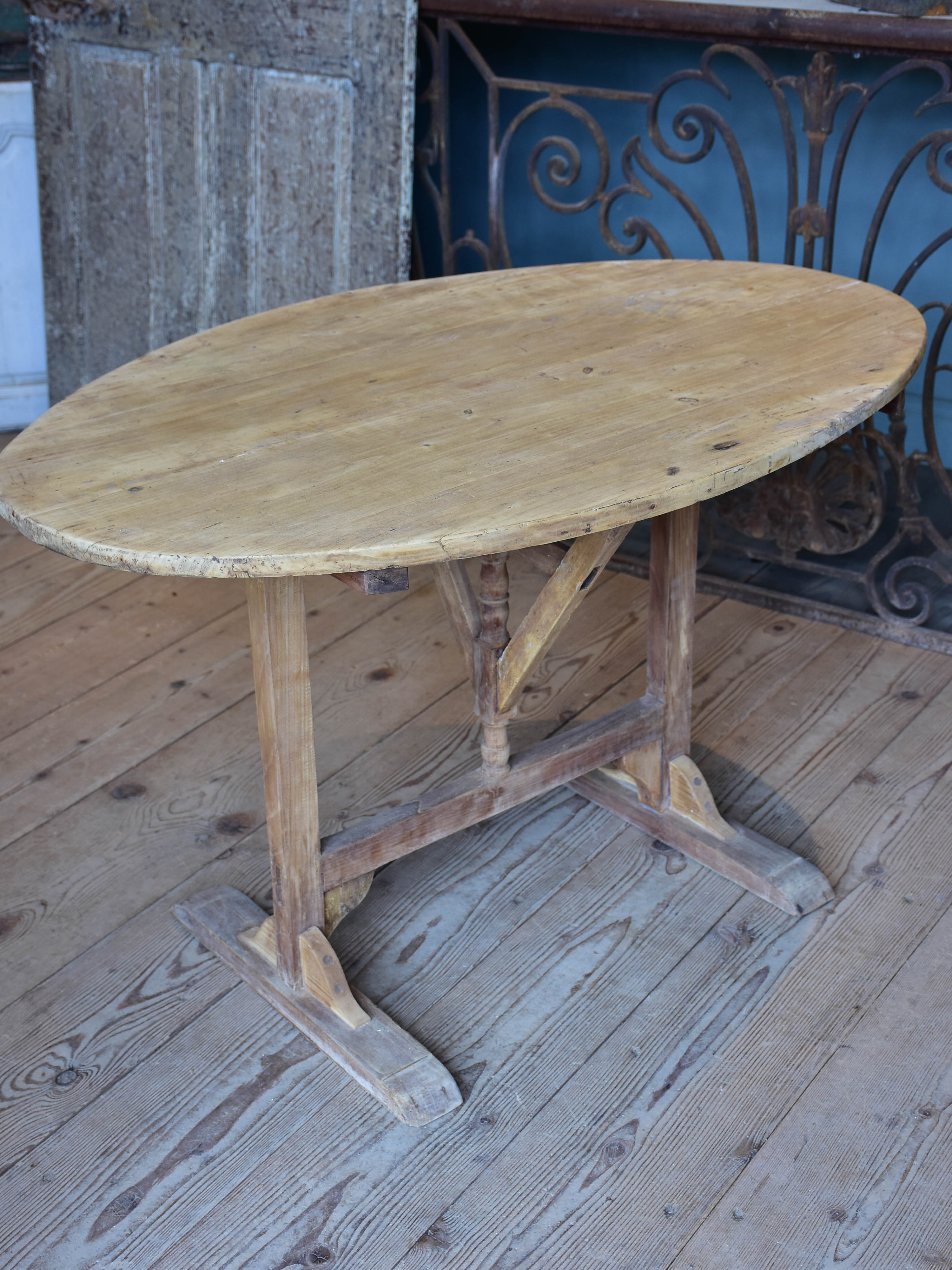 19th century French vigneron's folding table