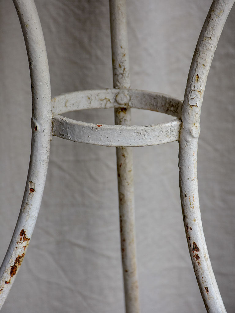 Small French garden table with scroll feet