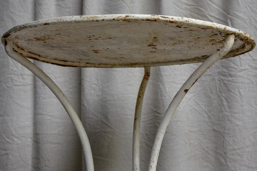 Small French garden table with scroll feet