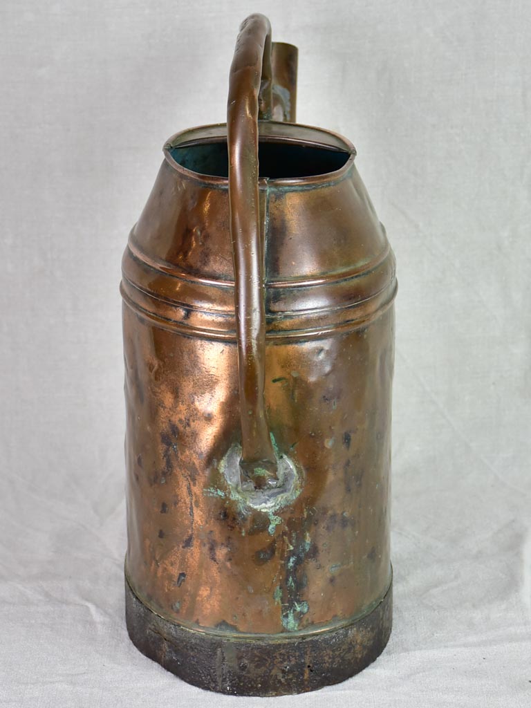 19th Century French copper watering can