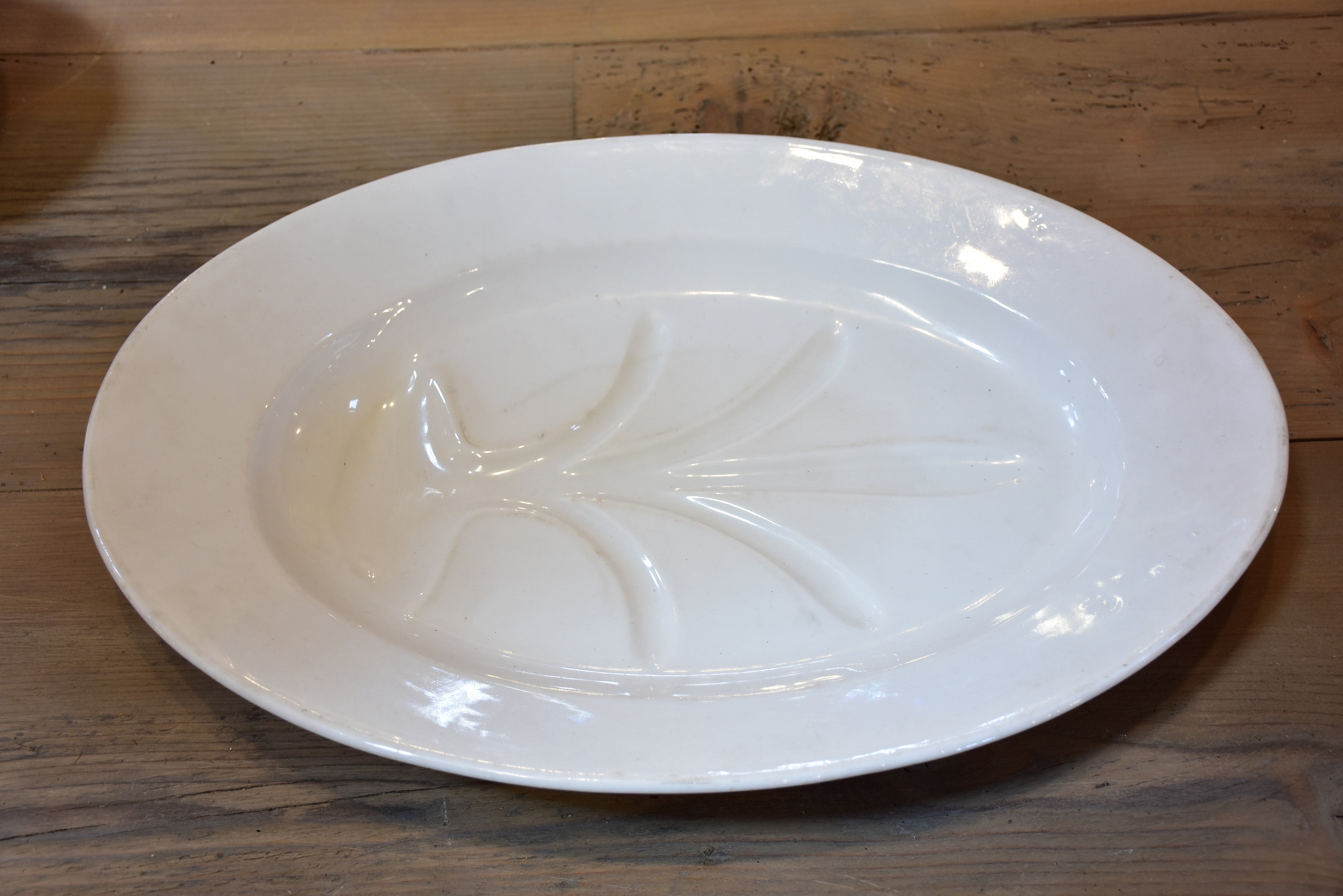 French ironstone platter