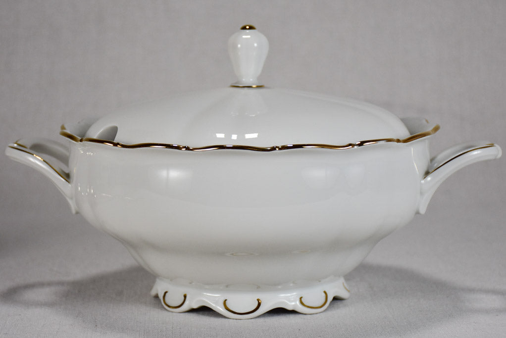 Vintage tureen in German dinner set