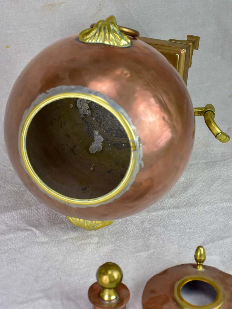 19th Century French copper water fountain