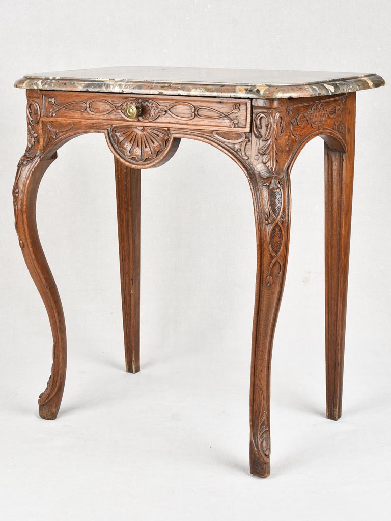 18th century Regency period marble console table 27¼"