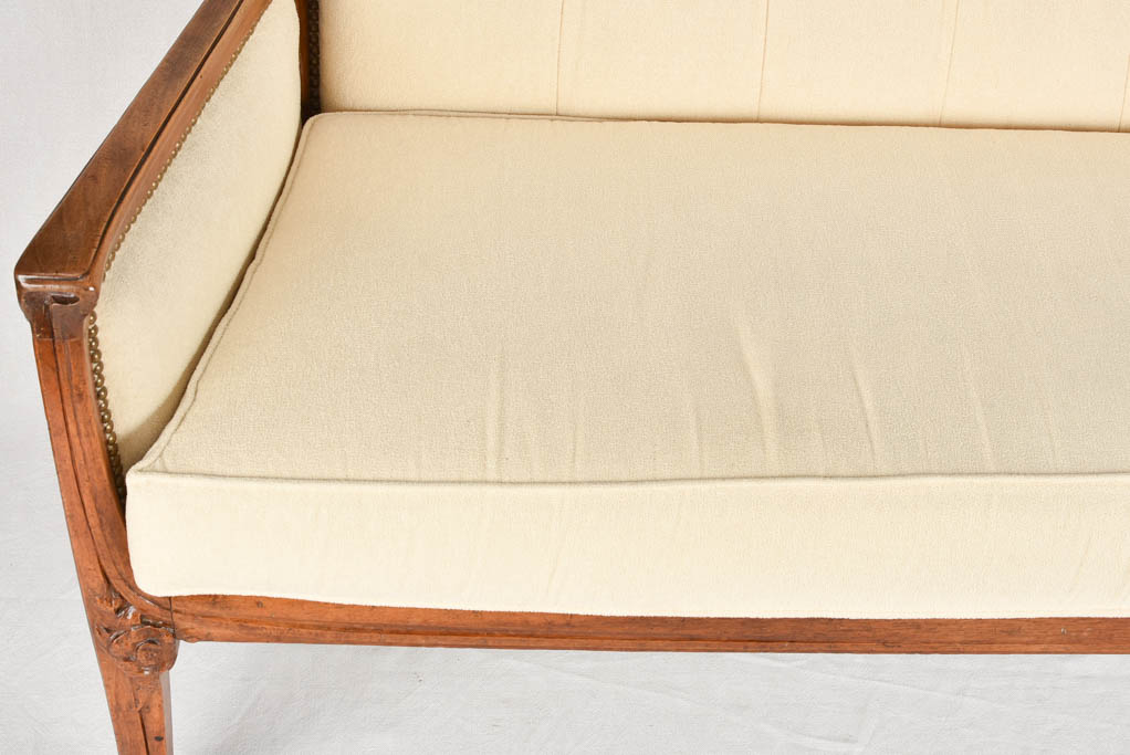 Plush Beige Vintage Affair Sofa