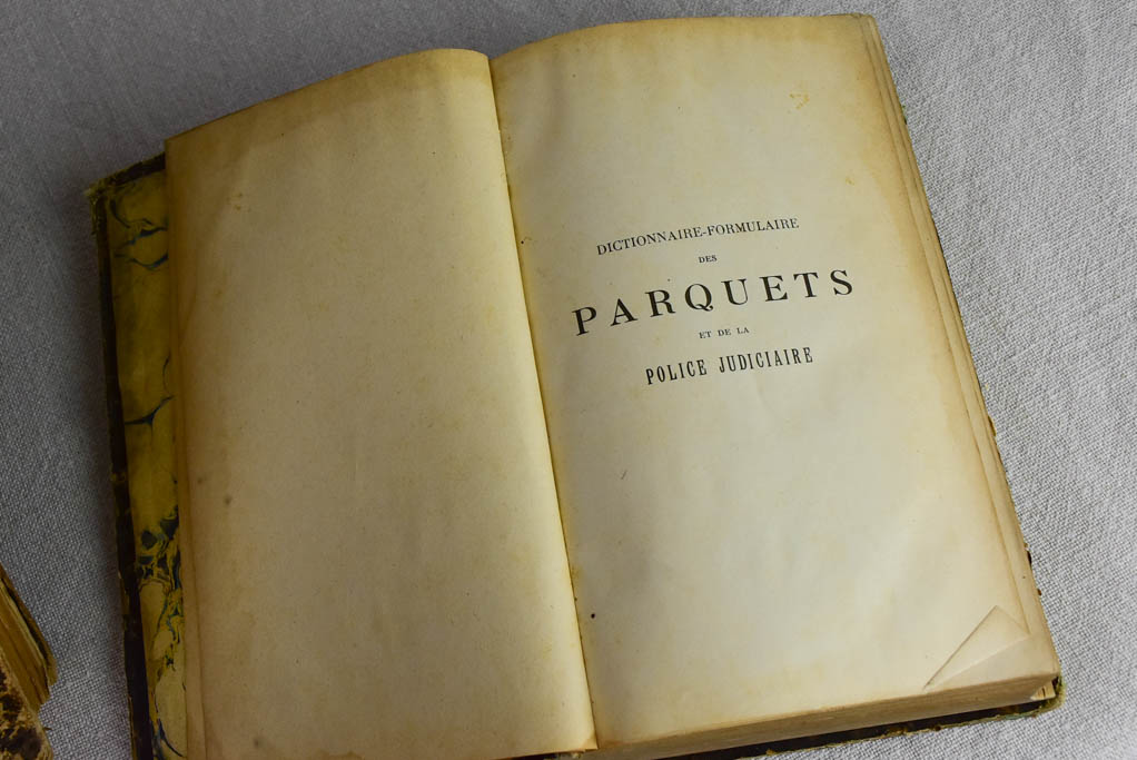 Collection of 7 French books from the early - mid-20th century