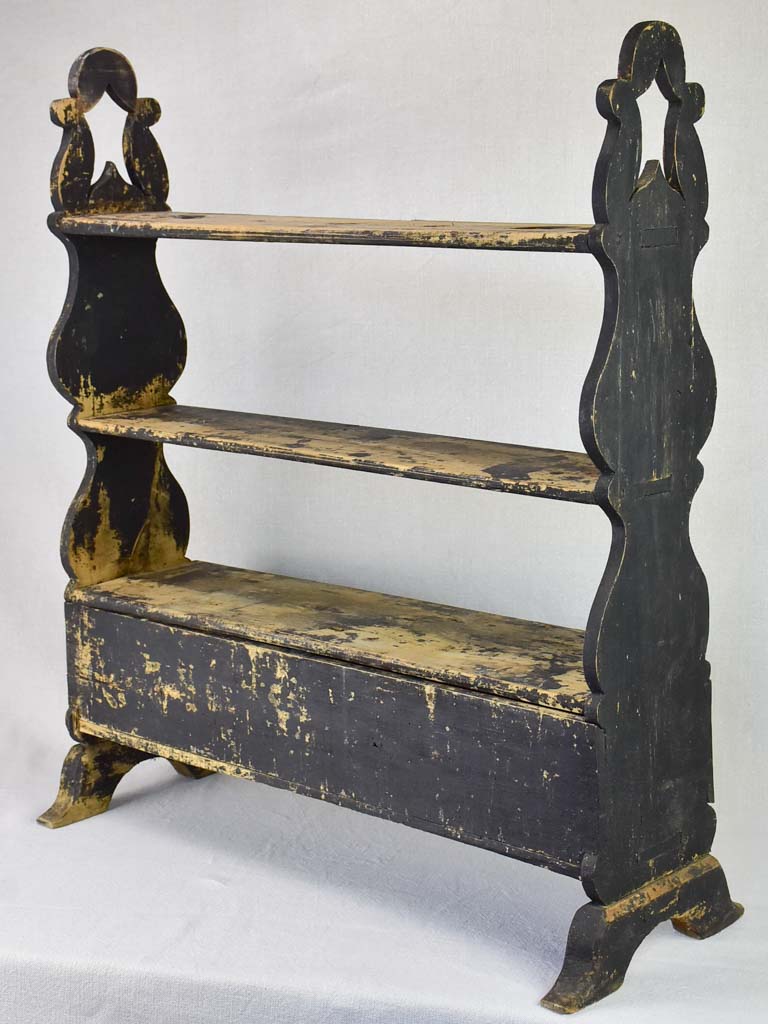 RESERVED AM Napoleon III shelving unit form the 19th century 28" x 31½"