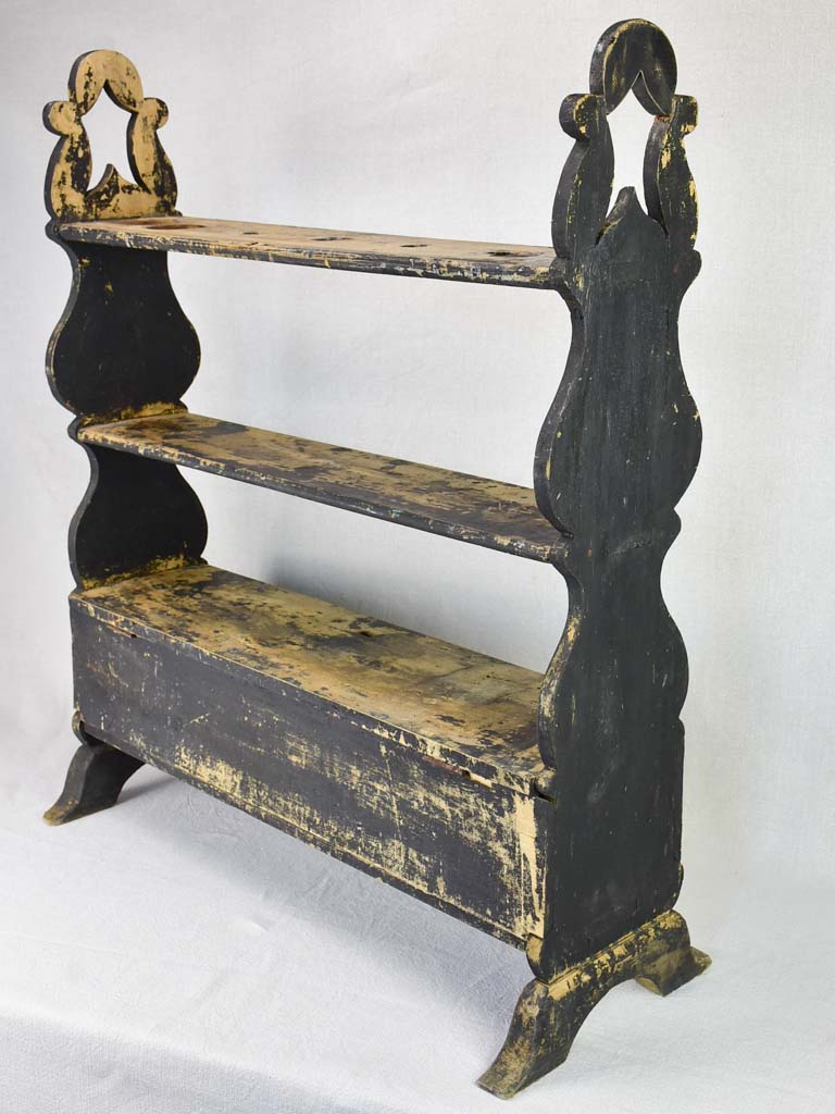 RESERVED AM Napoleon III shelving unit form the 19th century 28" x 31½"