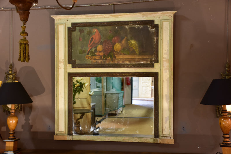 19th century French trumeau mirror