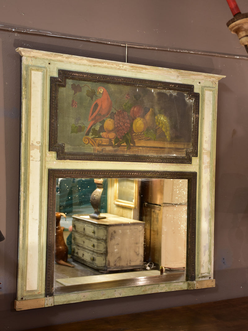 19th century French trumeau mirror