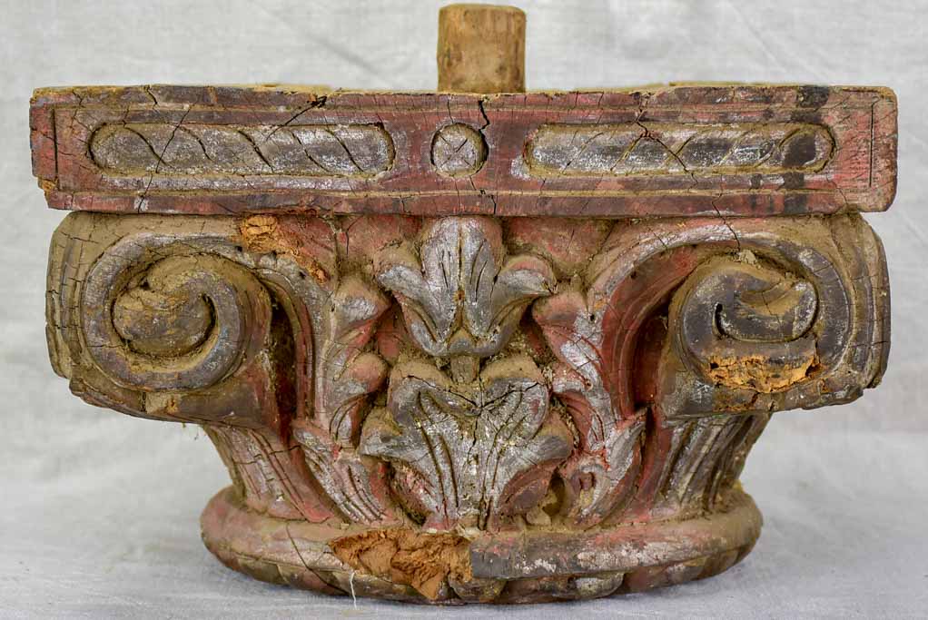 Eighteenth century salvaged column capital