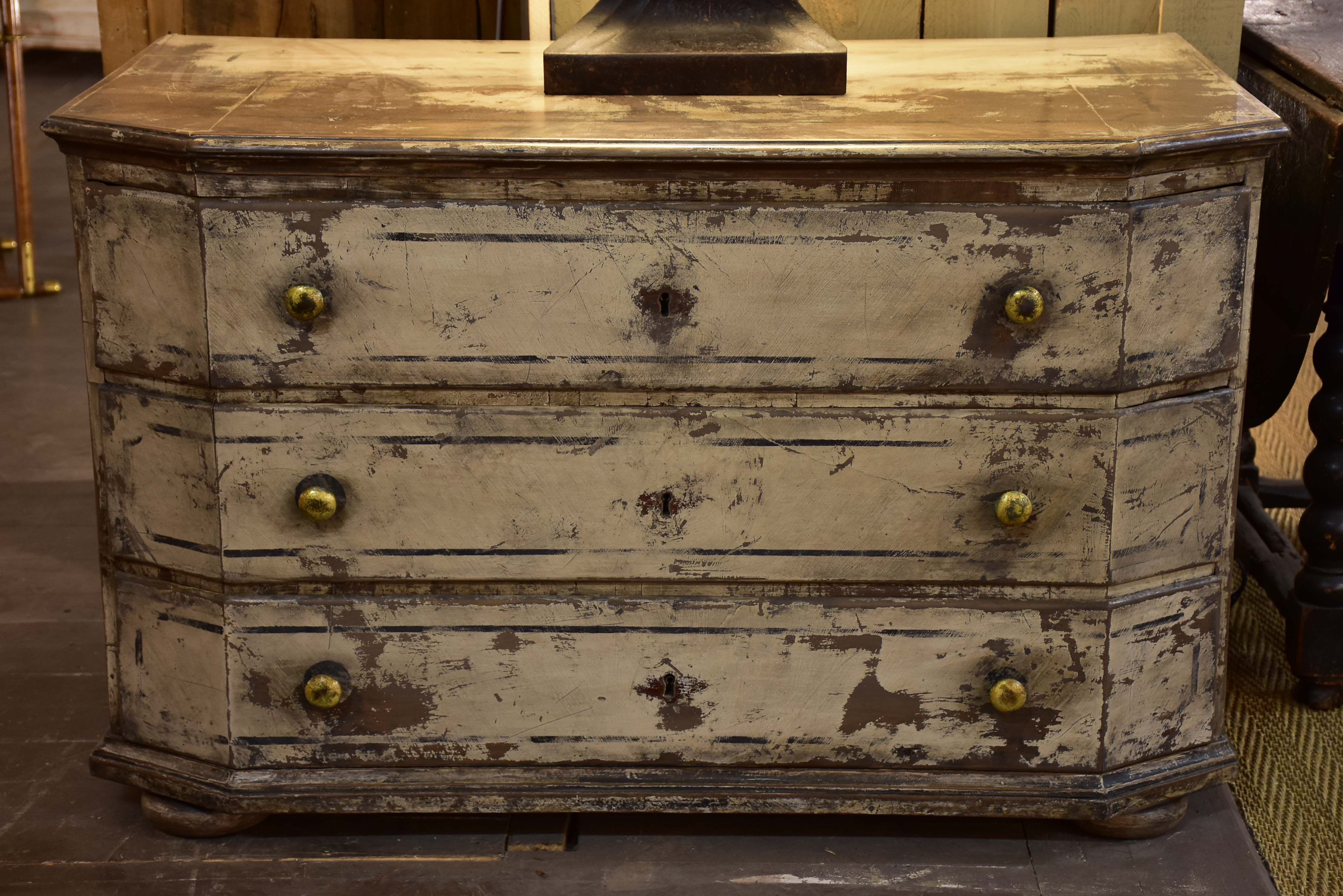 18th century Louis XVI commode with three drawers