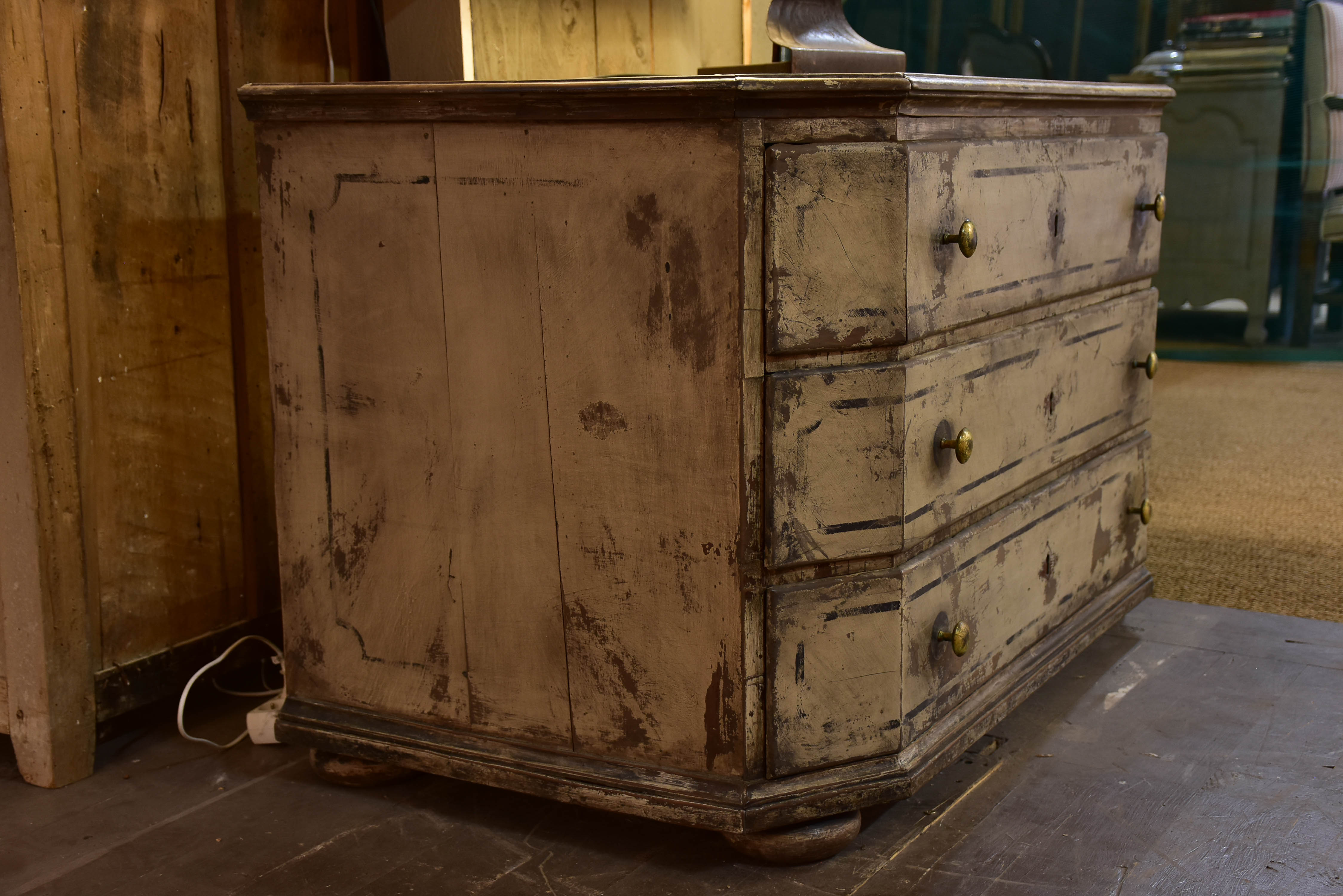 18th century Louis XVI commode with three drawers