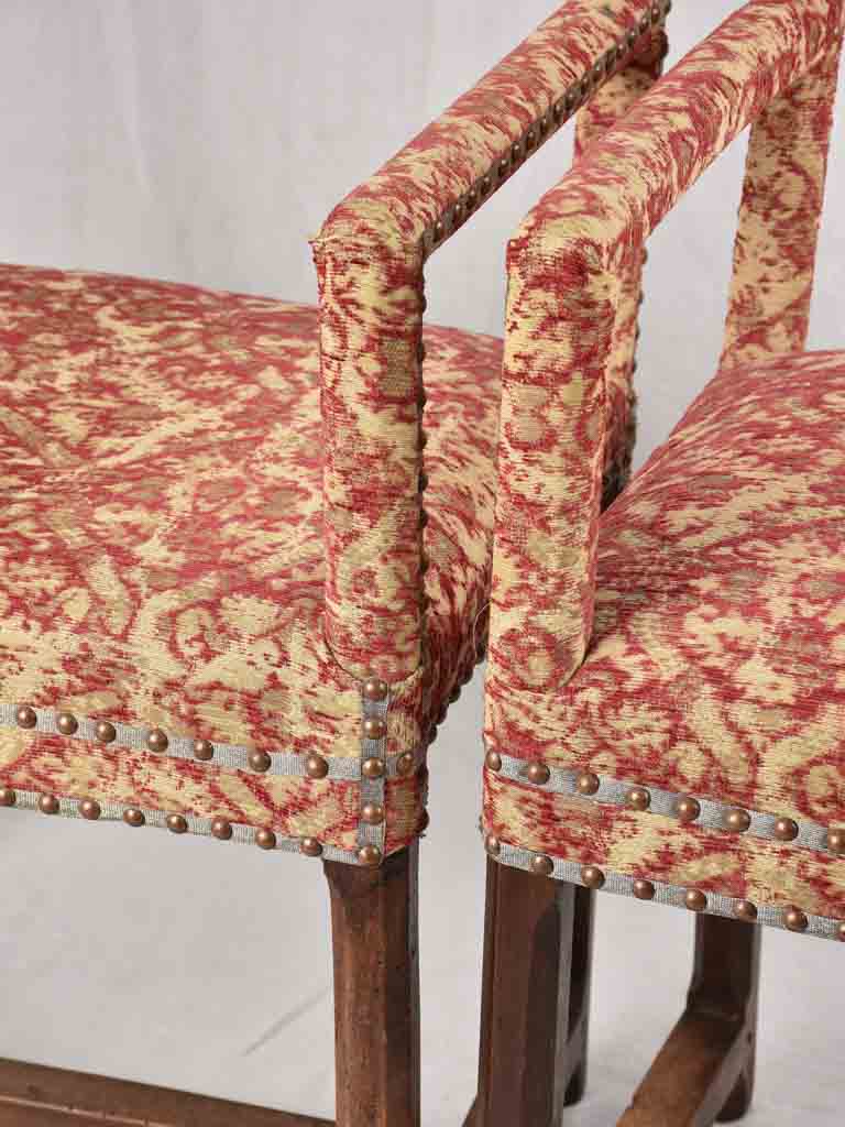 4 early 17th century French Armchairs  -  Chateauneuf De Gardagne