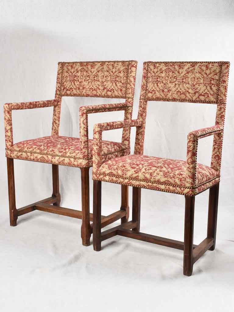 4 early 17th century French Armchairs  -  Chateauneuf De Gardagne