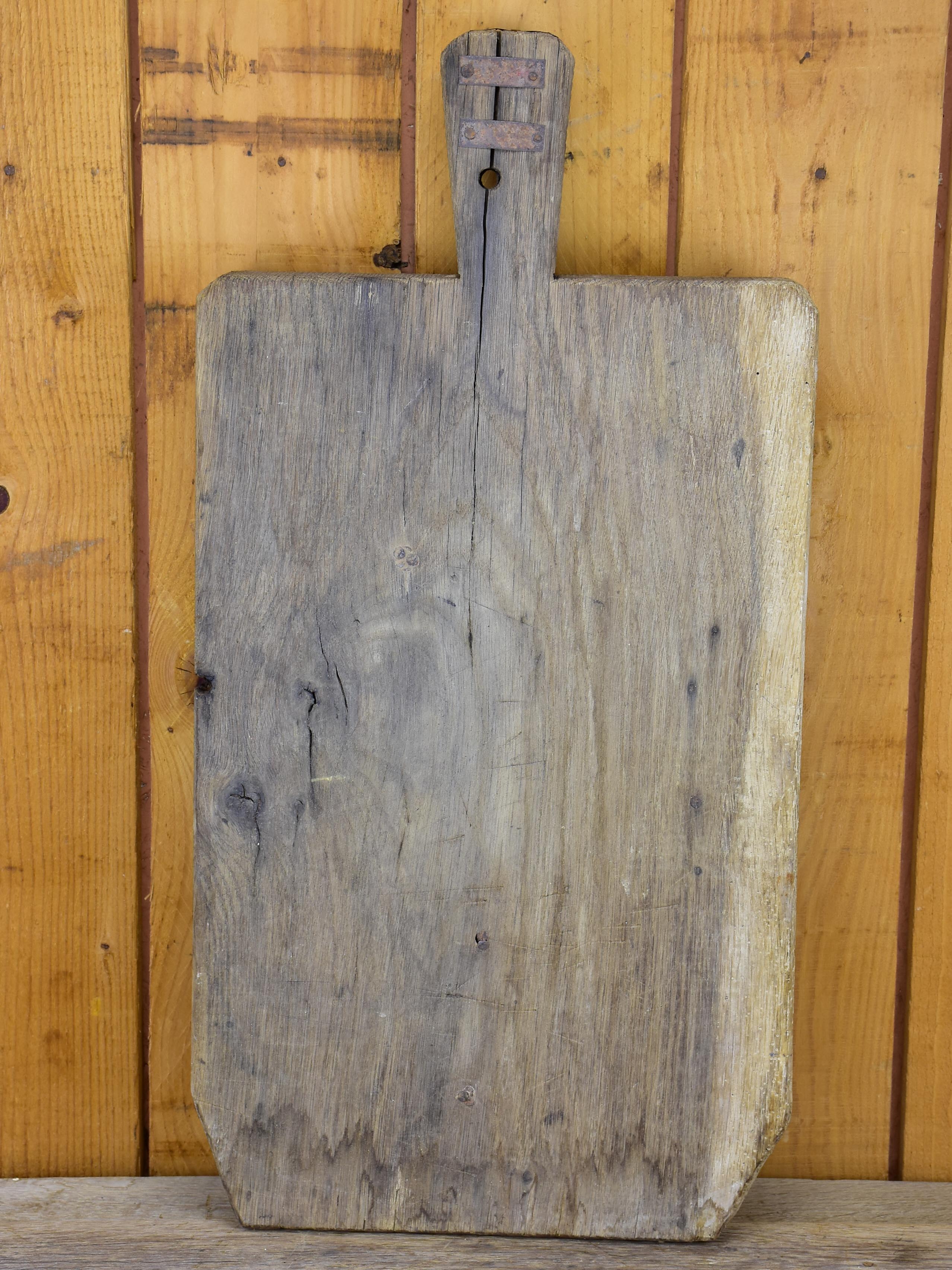 Very large antique French cutting board