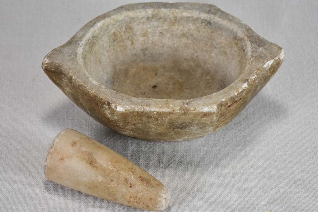 Small stone mortar and pestle