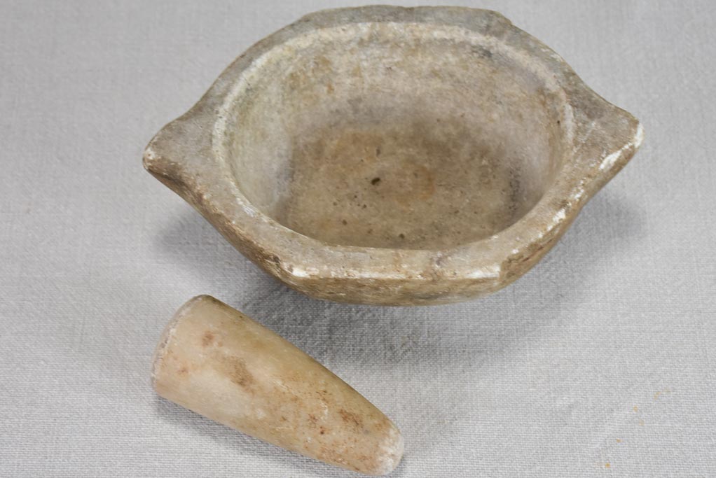 Small stone mortar and pestle