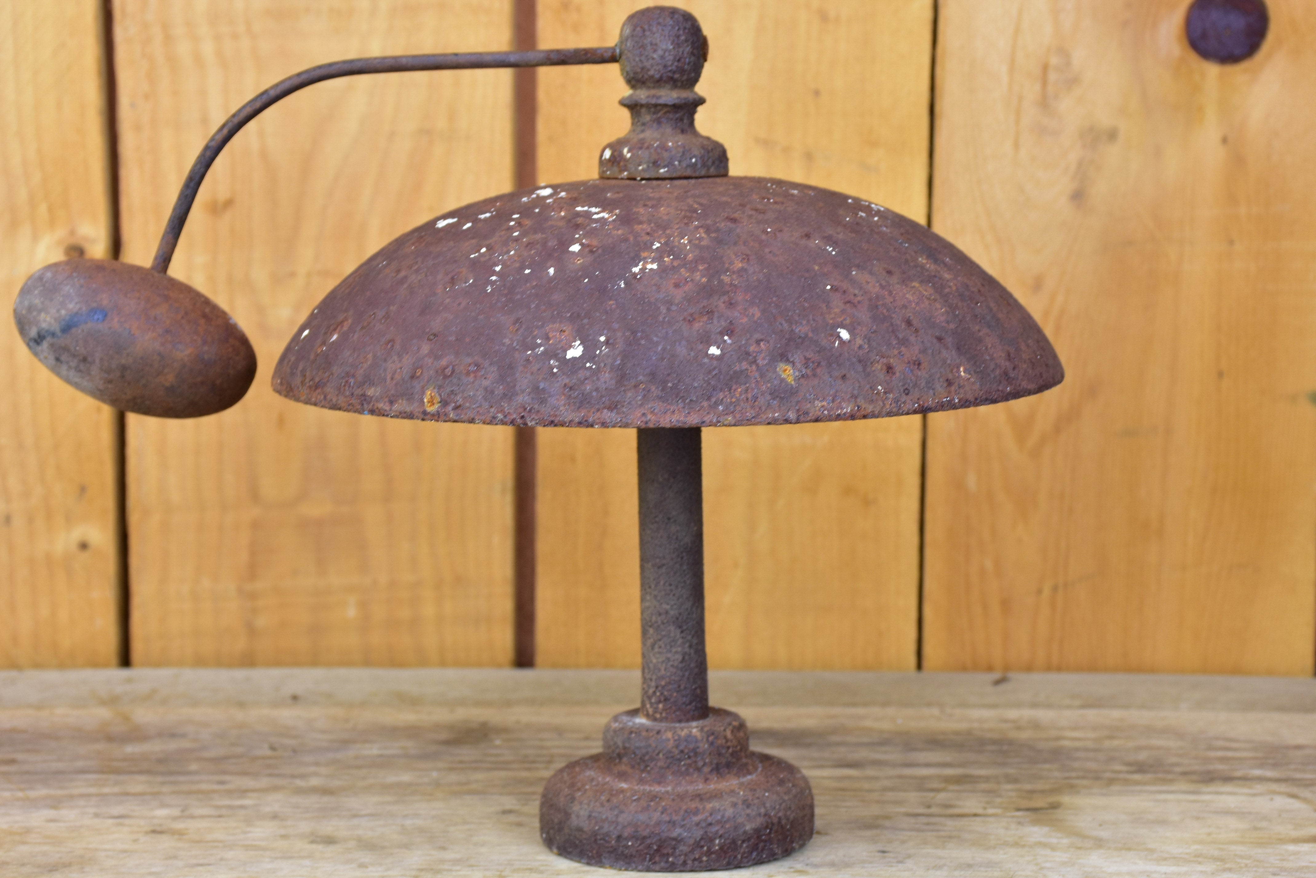 Antique French bell from a tram car